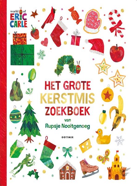 Productafbeelding: voorkant van Grote Kerstmis-zoekboek van Rupsje N