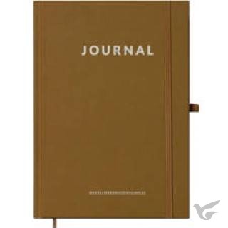 Productafbeelding: voorkant van Journal butterscotch bruin