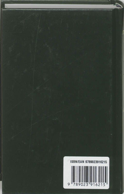 Productafbeelding: achterkant van Dienstboek een proeve