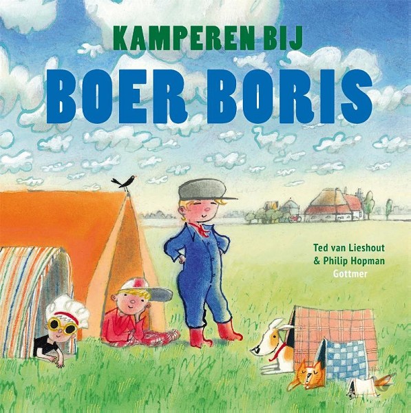 Productafbeelding: voorkant van Kamperen bij Boer Boris