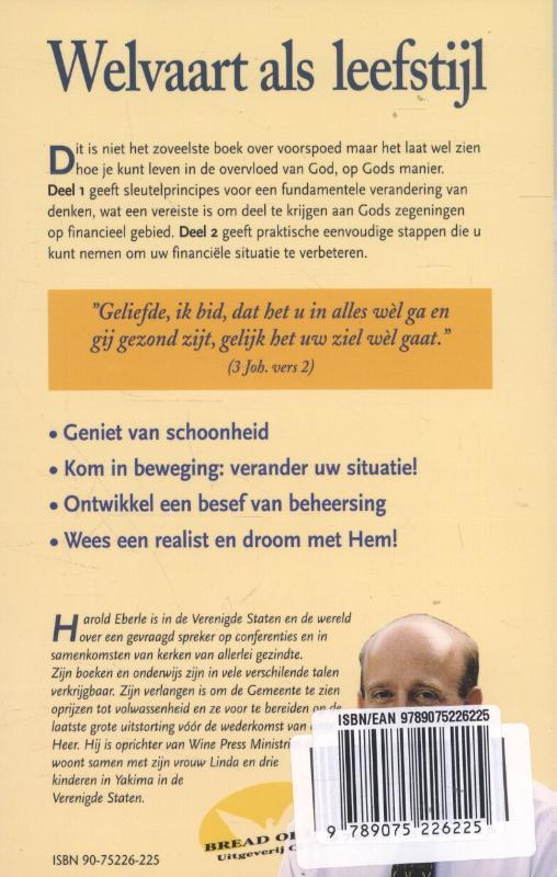 Productafbeelding: achterkant van Welvaart als leefstijl