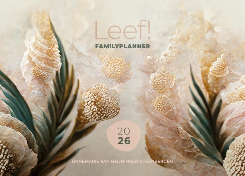 Productafbeelding: voorkant van Leef! Familieplanner 2026