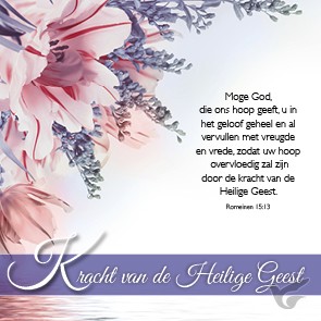Productafbeelding: voorkant van Kaart kracht van de Heilige Geest