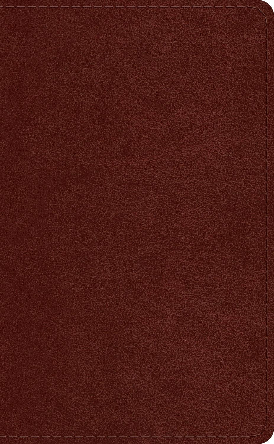Productafbeelding: voorkant van ESV Pocket Bible-Chestnut TruTone