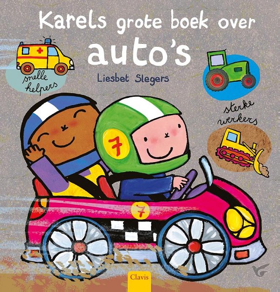 Productafbeelding: voorkant van Karels grote boek over auto's