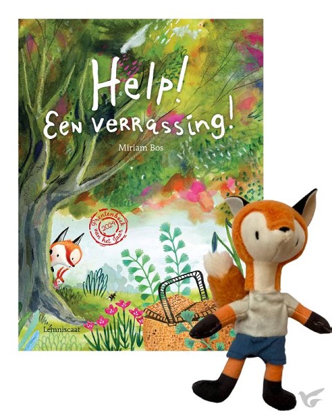 Productafbeelding: voorkant van Help! Een verrassing! + knuffel