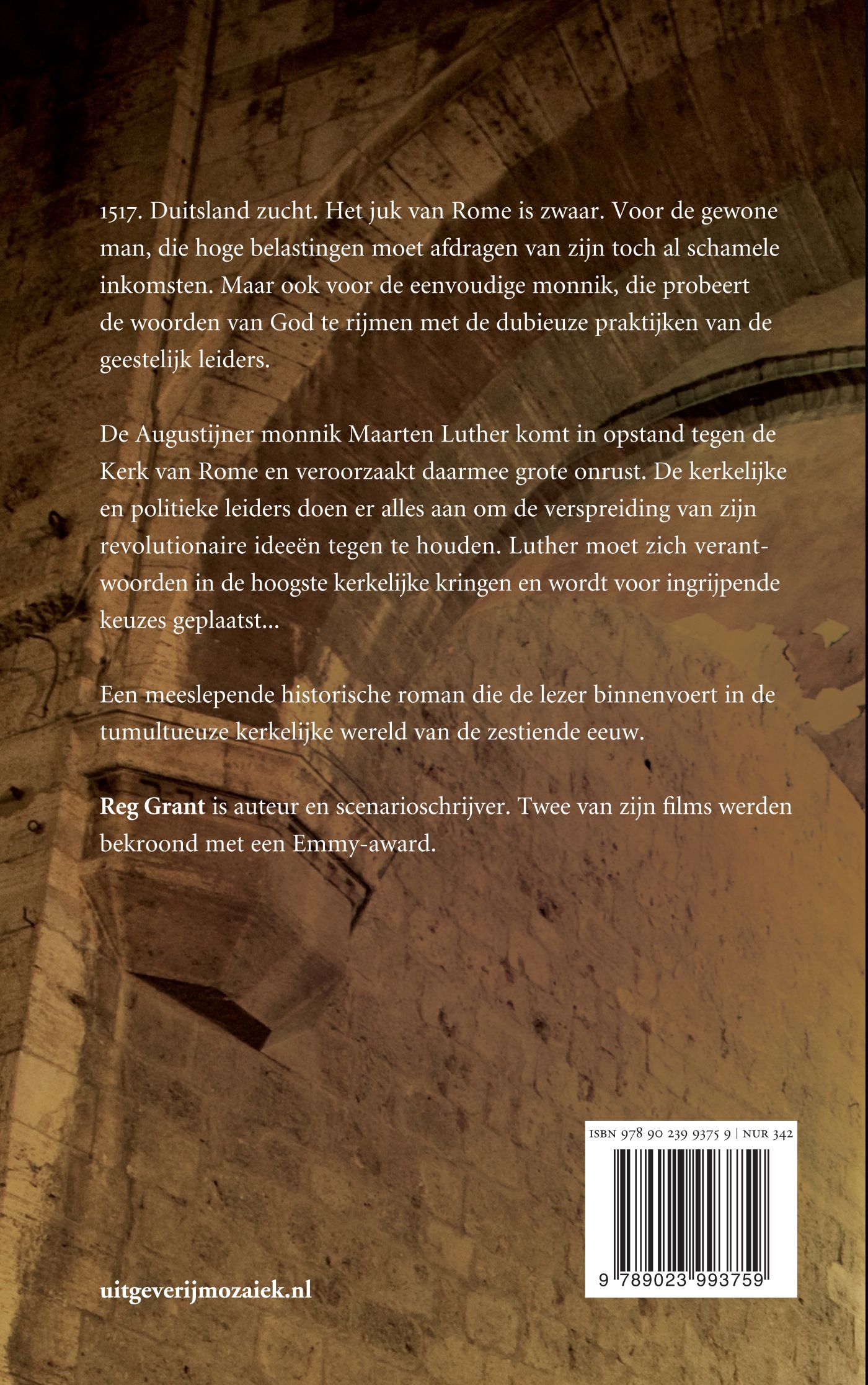 Productafbeelding: achterkant van Maarten Luther