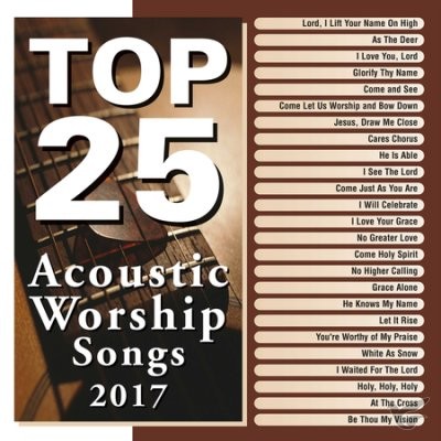 Productafbeelding: voorkant van Top 25 Acoustic Worship Songs 2017(2CD)