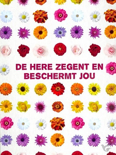 Productafbeelding: voorkant van Kaart de Here zegent en beschermt jou