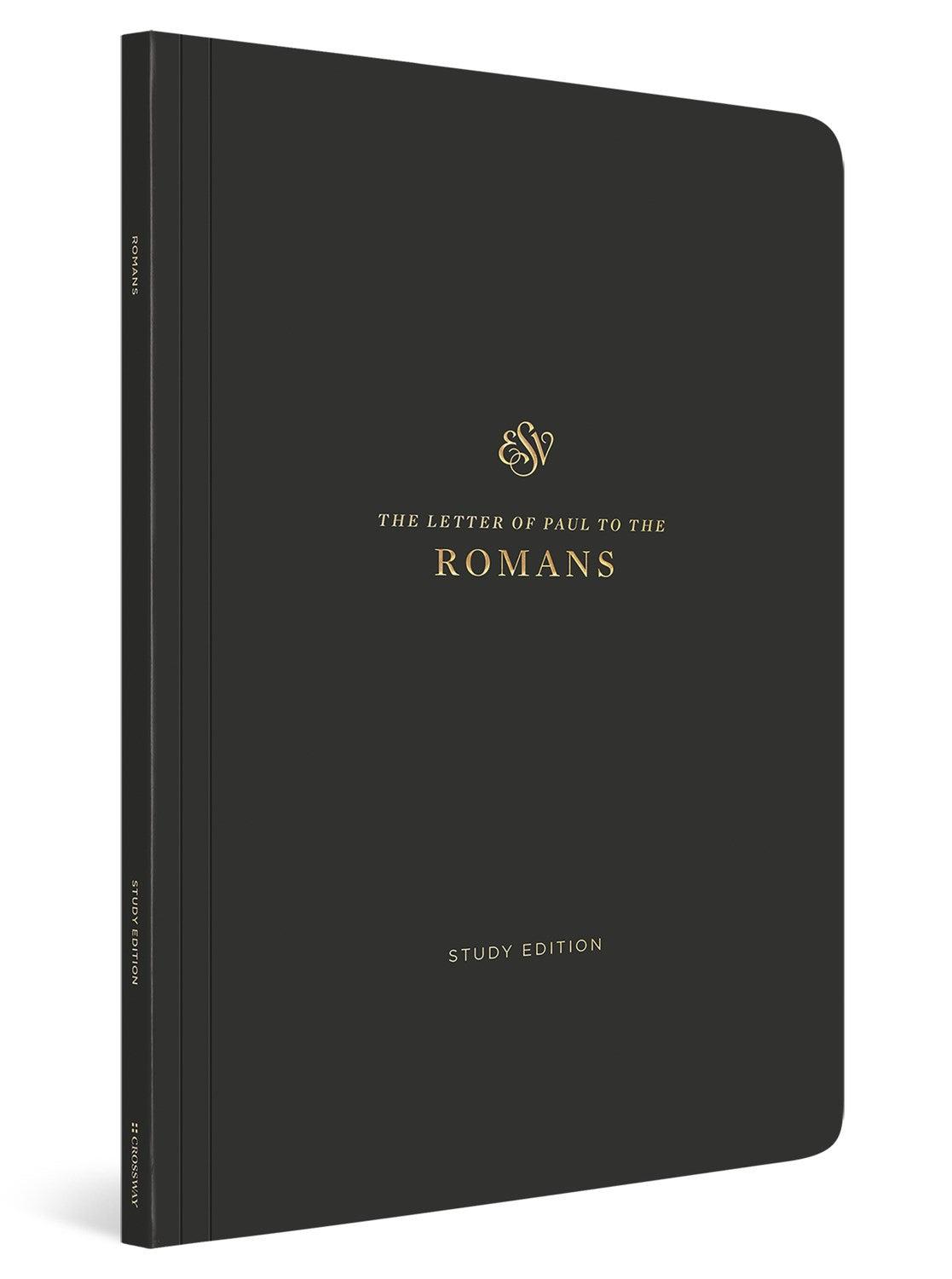 Productafbeelding: voorkant van ESV Scripture Journal  Study Edition: Romans-Softcover