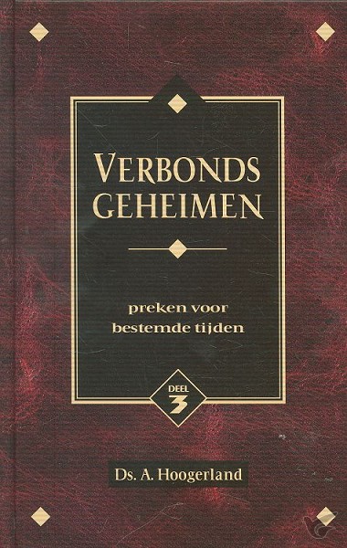 Productafbeelding: voorkant van Verbondsgeheimen 3