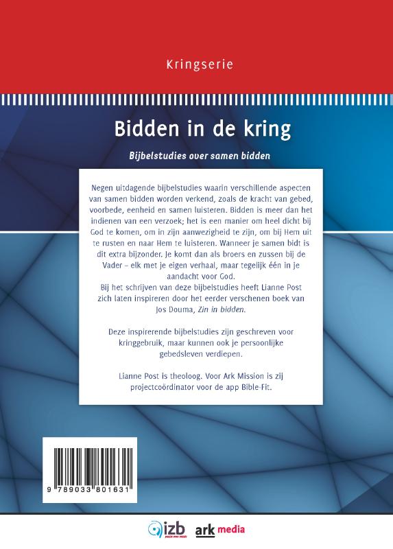 Productafbeelding: achterkant van Bidden in de kring