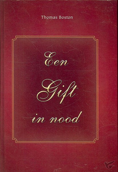 Productafbeelding: voorkant van Gift in nood