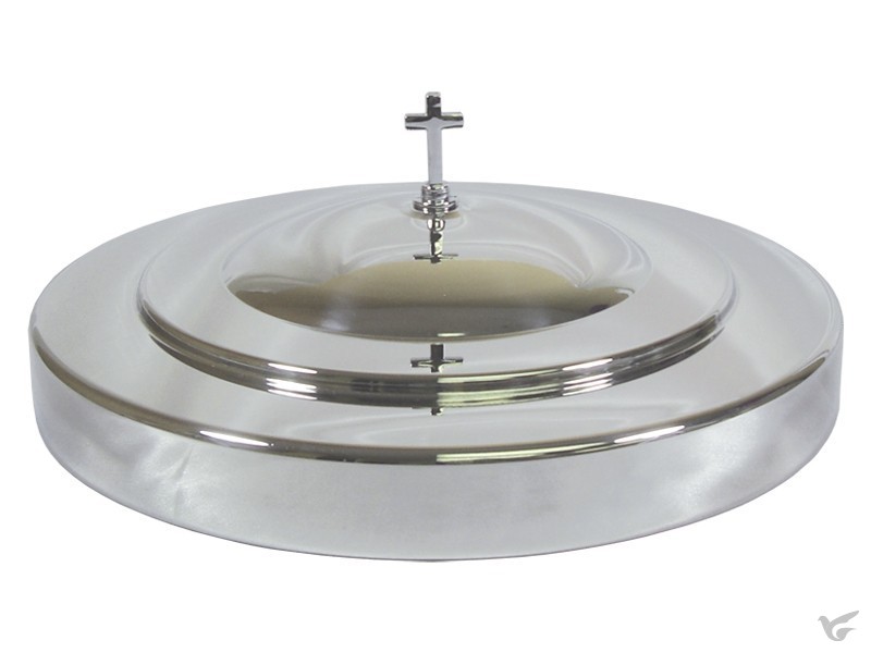 Productafbeelding: voorkant van Communion tray cover silver