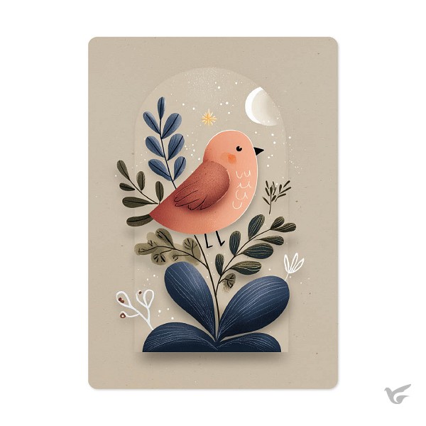 Productafbeelding: voorkant van Kaart Vogeltje