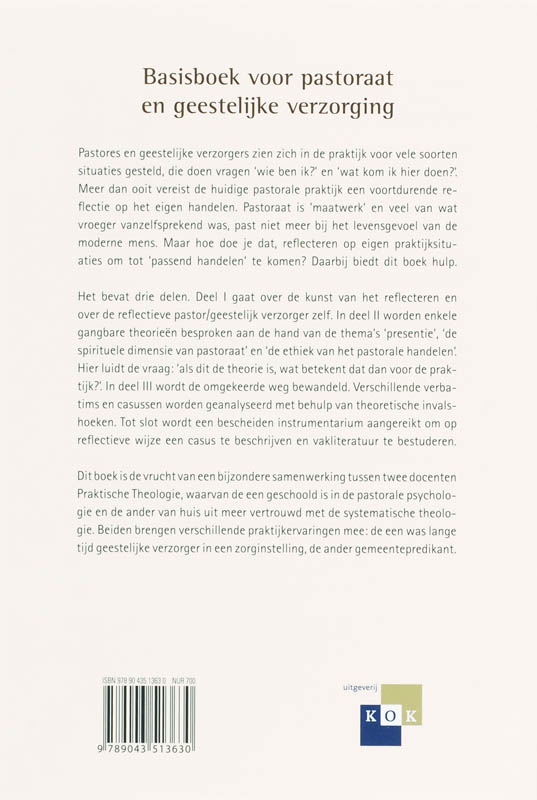 Productafbeelding: achterkant van Reflecteren kun je leren