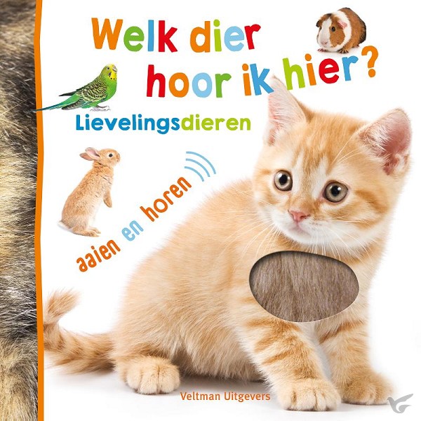 Productafbeelding: voorkant van Welk dier hoor ik hier- lievelingsdieren