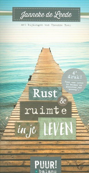Productafbeelding: voorkant van Puur! rust & ruimte in je leven