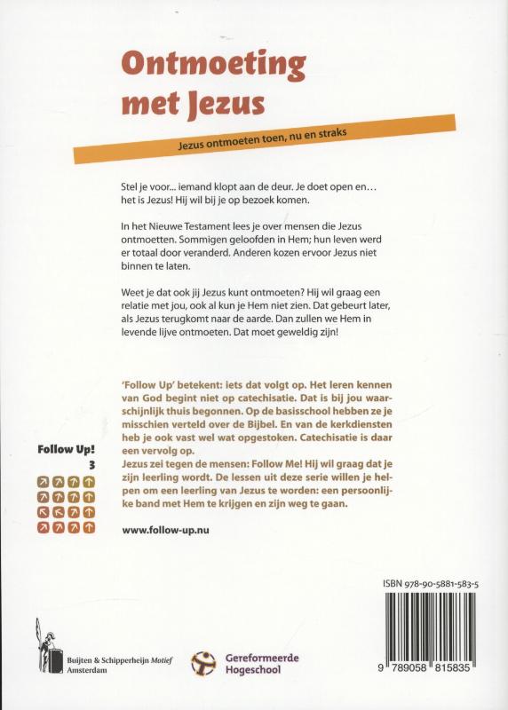 Productafbeelding: achterkant van Ontmoeting met Jezus