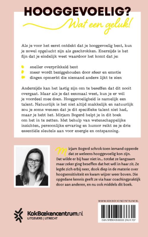 Productafbeelding: achterkant van Hooggevoelig, wat nu?