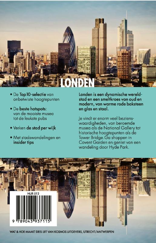Productafbeelding: achterkant van Londen