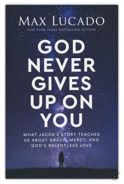 Productafbeelding: voorkant van God Never Gives Up on You