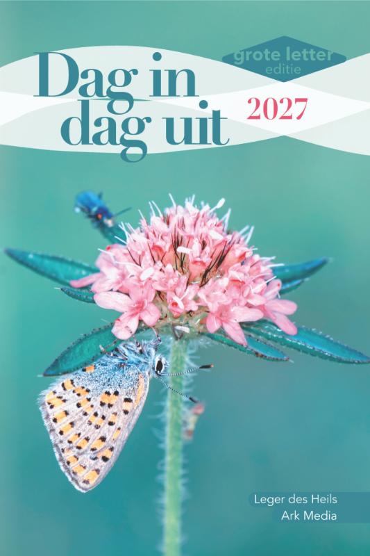 Productafbeelding: voorkant van Dag in dag uit | Grote letter editie | 2027