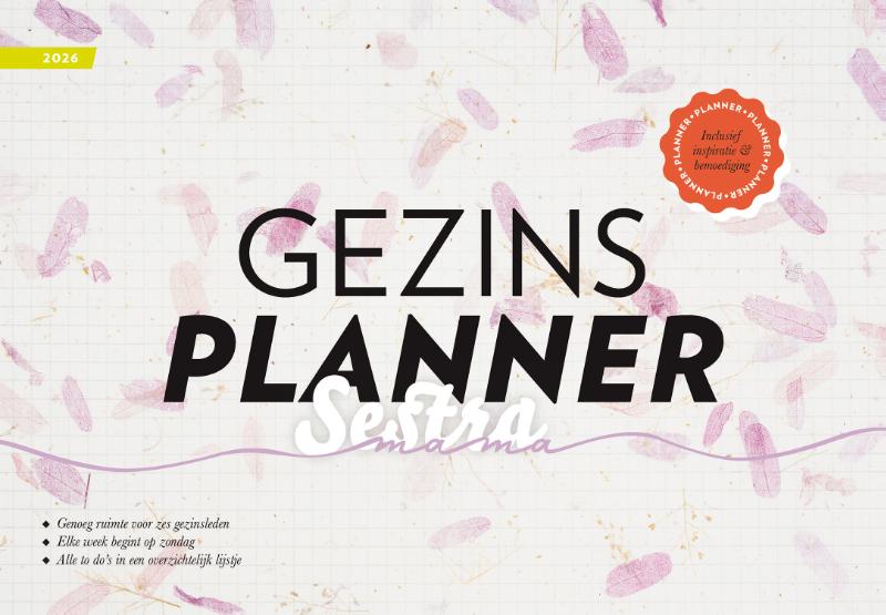 Productafbeelding: voorkant van Gezinsplanner Sestra mama