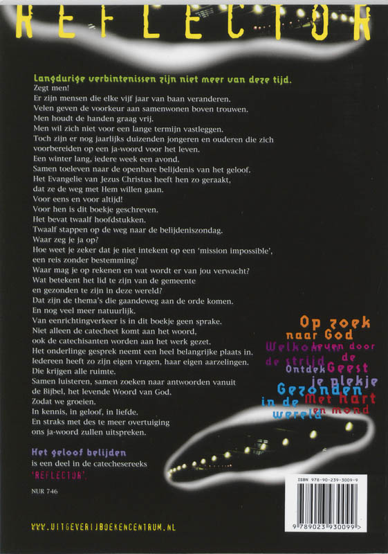 Productafbeelding: achterkant van Het geloof belijden