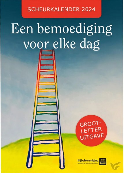 Productafbeelding: voorkant van Bemoediging voor elke dag 2024 kalender
