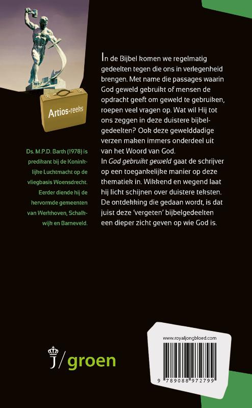 Productafbeelding: achterkant van God gebruikt geweld