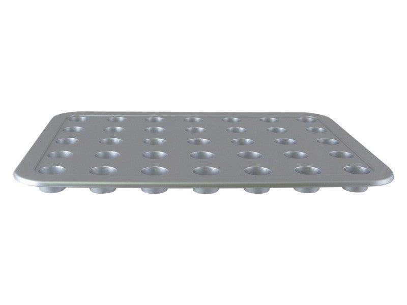 Productafbeelding: voorkant van Economy Communion Tray silver for 35 cups