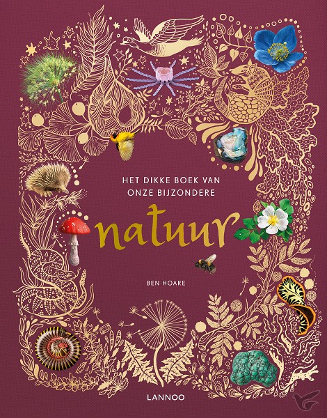 Productafbeelding: voorkant van Dikke boek van onze bijzondere natuu
