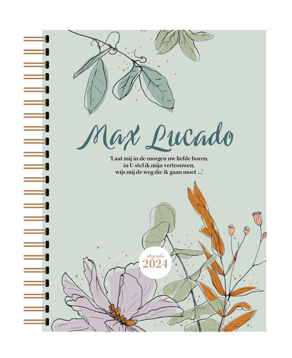 Productafbeelding: voorkant van Max Lucado agenda 2024