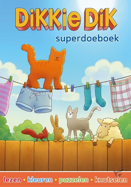 Productafbeelding: voorkant van Dikkie Dik superdoeboek