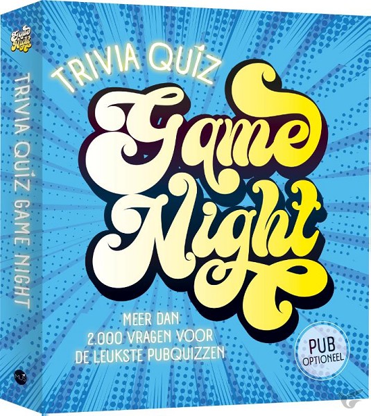 Productafbeelding: voorkant van Trivia quiz game night