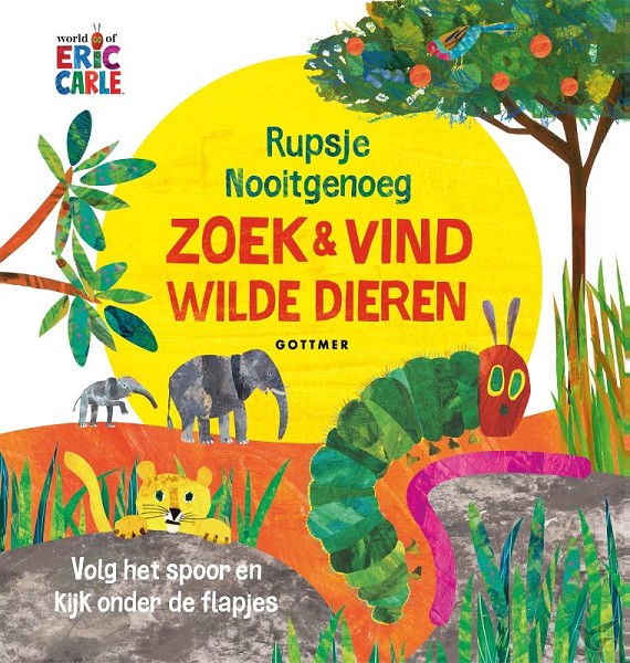 Productafbeelding: voorkant van Rupsje nooitgenoeg zoek en vind - wilde
