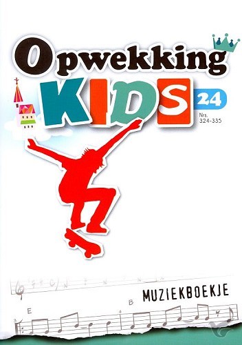 Productafbeelding: voorkant van Opwekking kids muziekboek 24 (324-335)