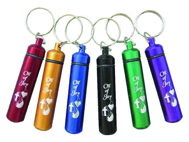 Productafbeelding: voorkant van Keyring with vial - large-Assorted Color