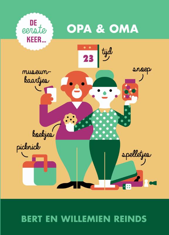 Productafbeelding: voorkant van De eerste keer... opa & oma