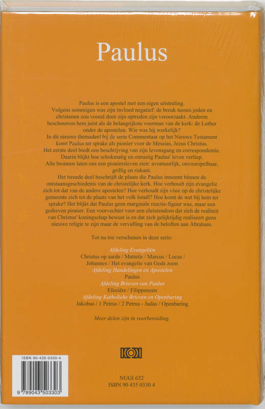 Productafbeelding: achterkant van Paulus