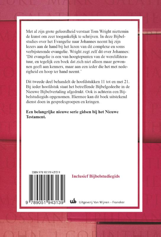Productafbeelding: achterkant van Johannes voor iedereen 2 Hoofdstuk 11-21