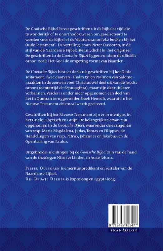 Productafbeelding: achterkant van Gooische Bijbel