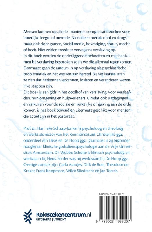 Productafbeelding: achterkant van Van leegte naar liefde