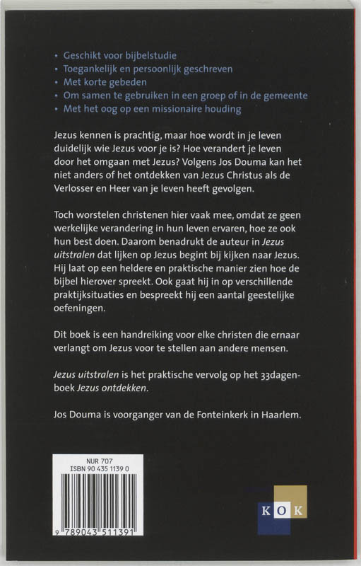 Productafbeelding: achterkant van Jezus uitstralen