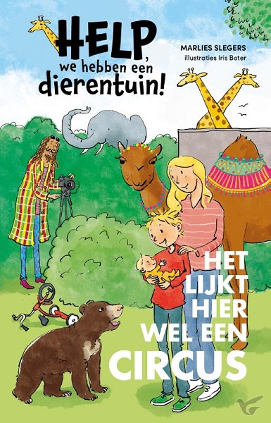 Productafbeelding: voorkant van Het lijkt hier wel een circus