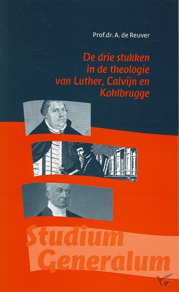 Productafbeelding: voorkant van De drie stukken in de theologie van Luth