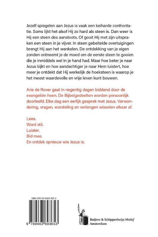 Productafbeelding: achterkant van Met vallen en opstaan