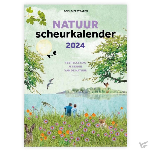 Productafbeelding: voorkant van Natuurscheurkalender 2024