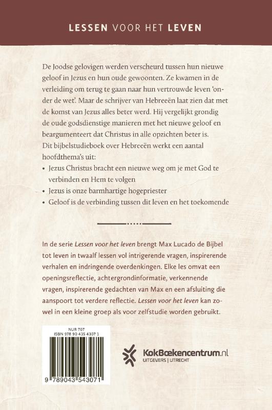 Productafbeelding: achterkant van Hebreeën